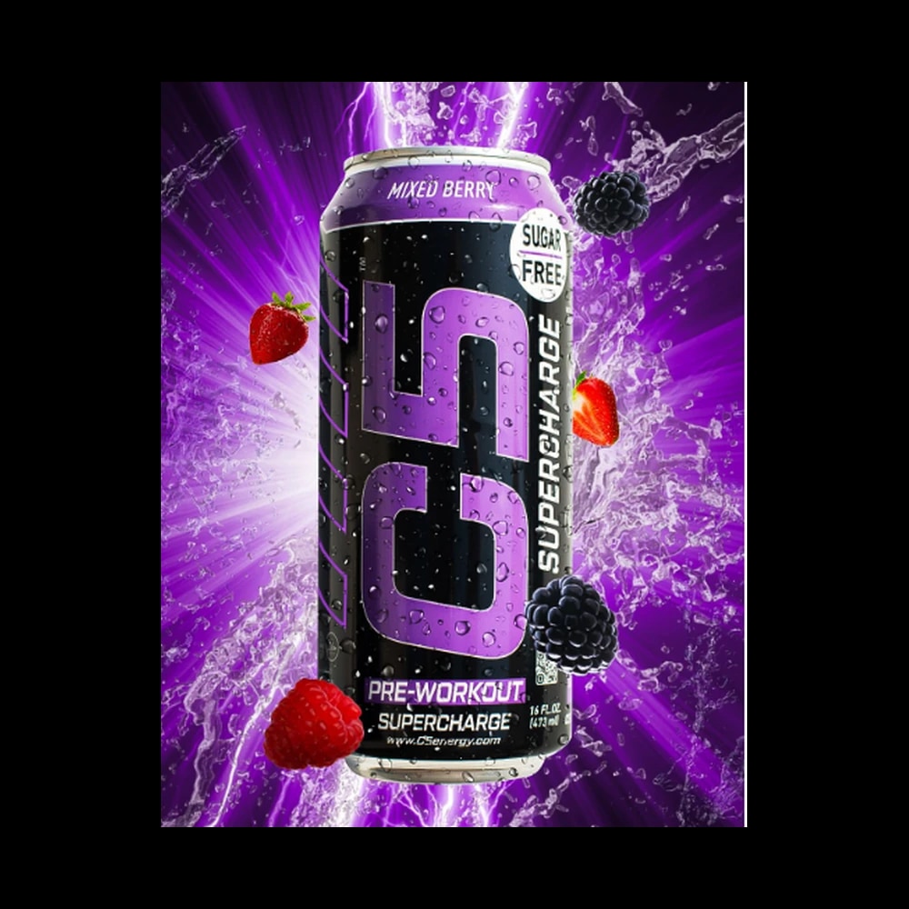 C5 Pre-Workout Supercharge Mixed Berry