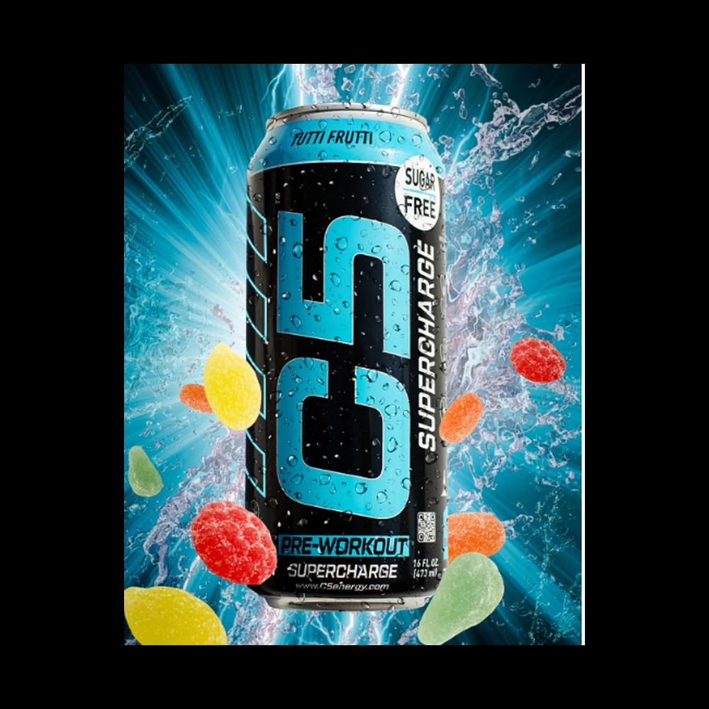 C5 Pre-Workout Supercharge Tutti Frutti