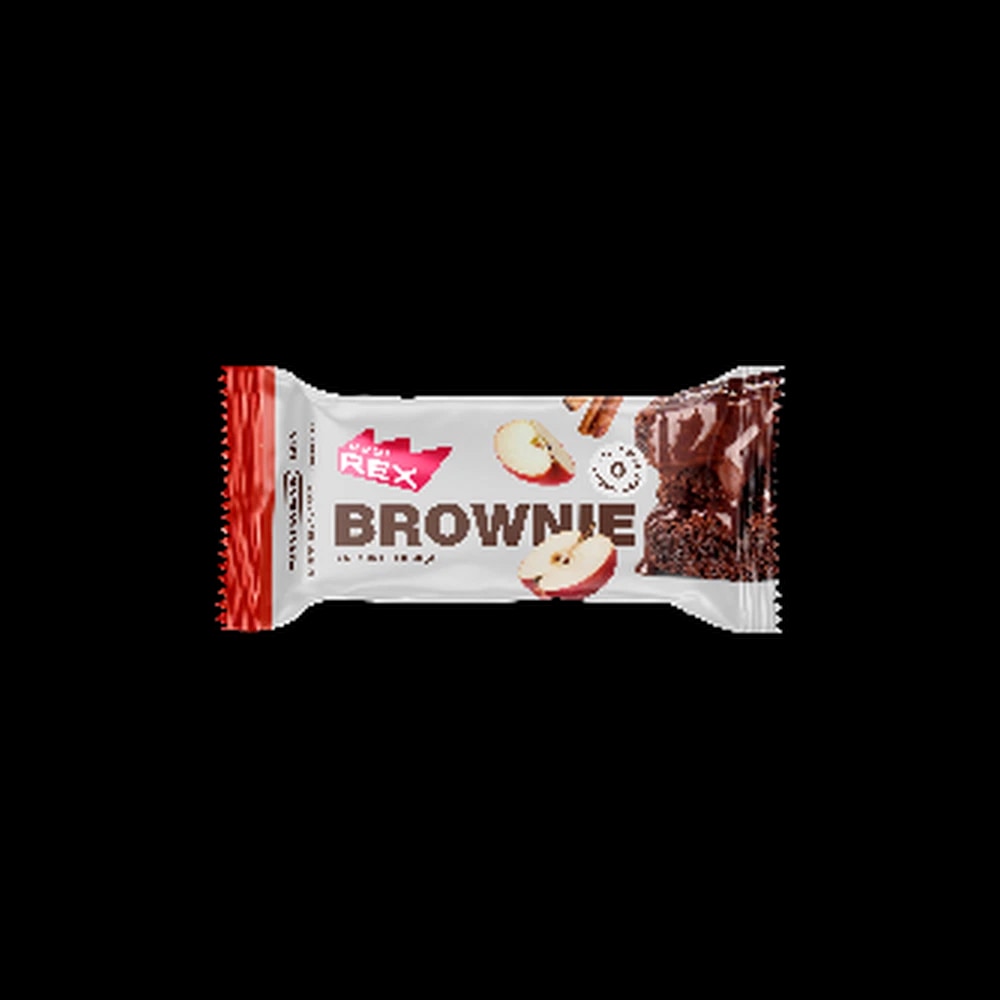 ProteinRex Apple-Cinnamon Brownie Protein Cake, 50g
