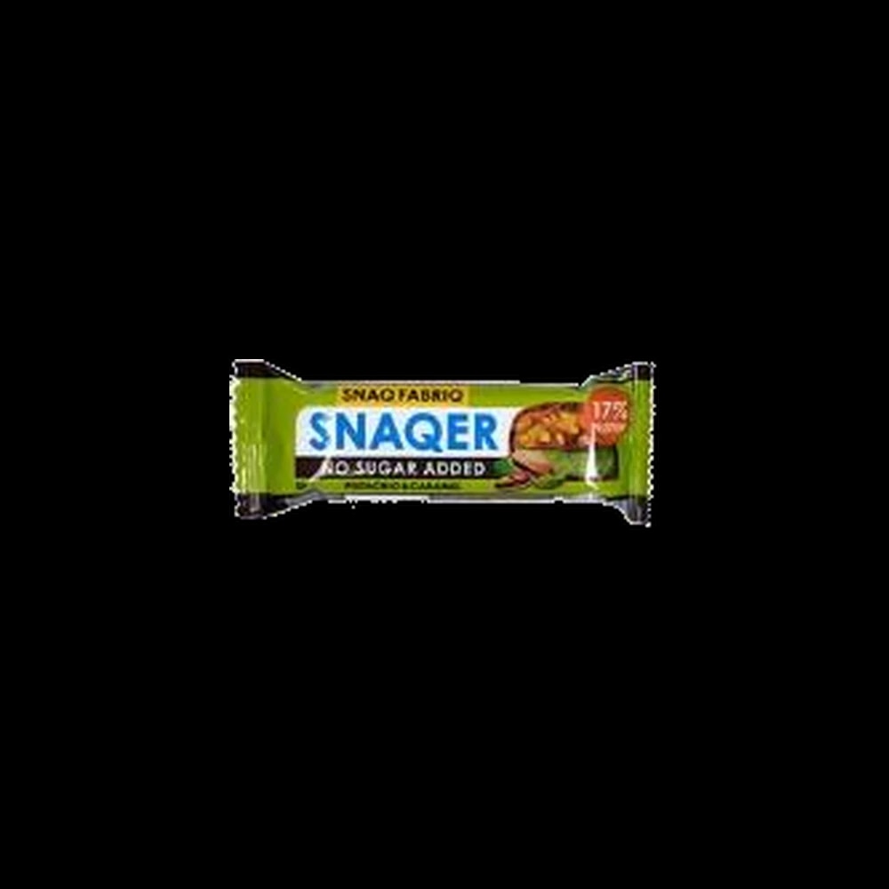 Snaq Fabriq Snaqer Sugar Free Pistachio & Caramel Bar 50g