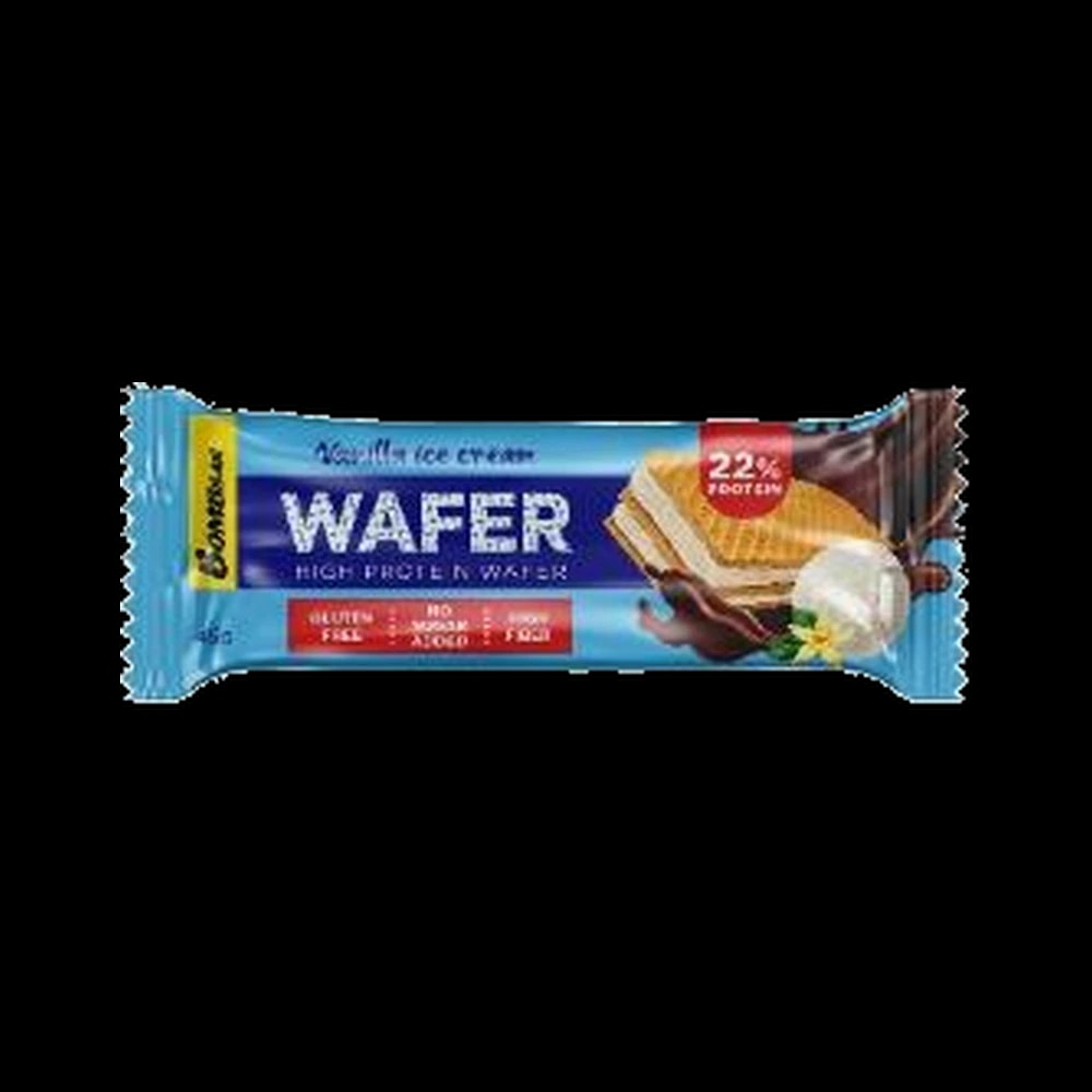 Bombbar Glazed wafer bar Vanilla Ice Cream in Chocolate 45g