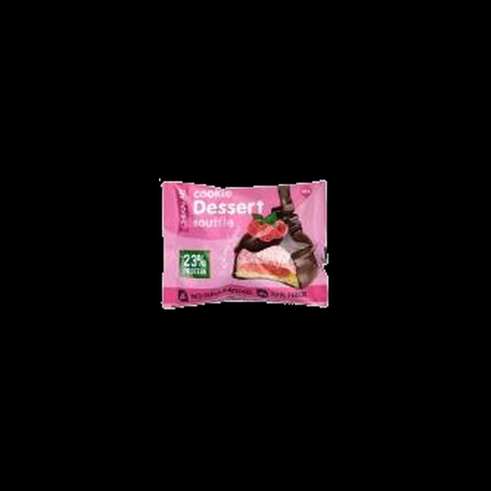 Chikalab Glazed cookie with filling and raspberry souffle 55g
