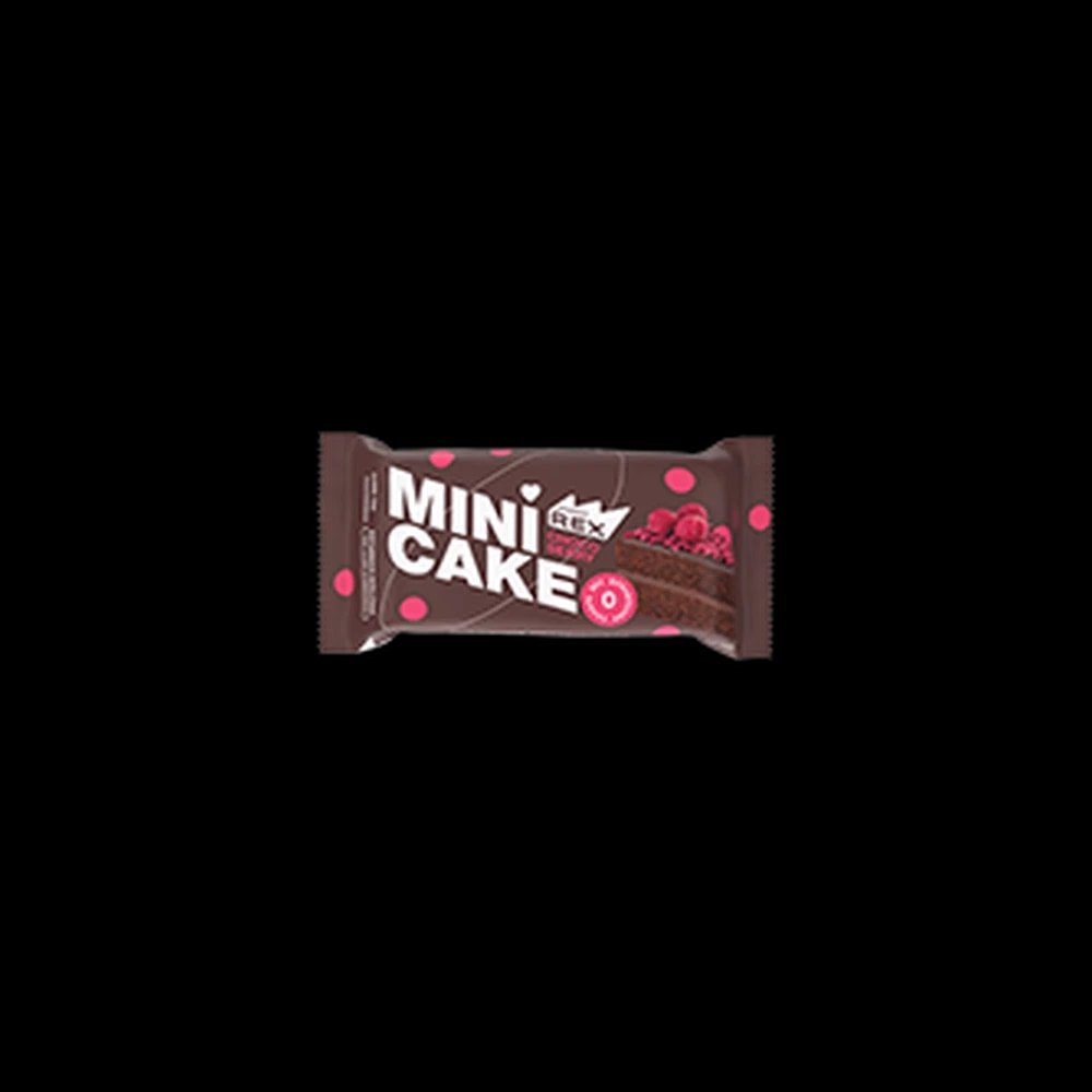 ProteinRex Chocolate Cake With Raspberries Protein Cake, 40g