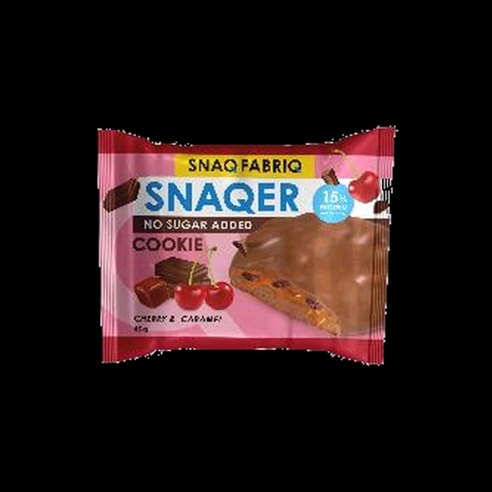 Snaq Fabriq Protein Cookies With cherry and caramel 45g