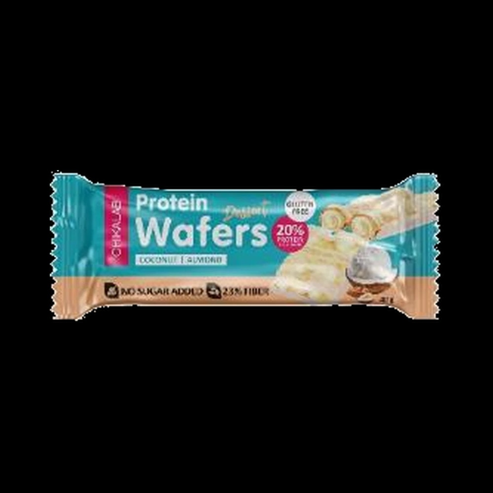 Chikalab Glazed Wafer With Flavour Coconut-Almond Dessert 40g