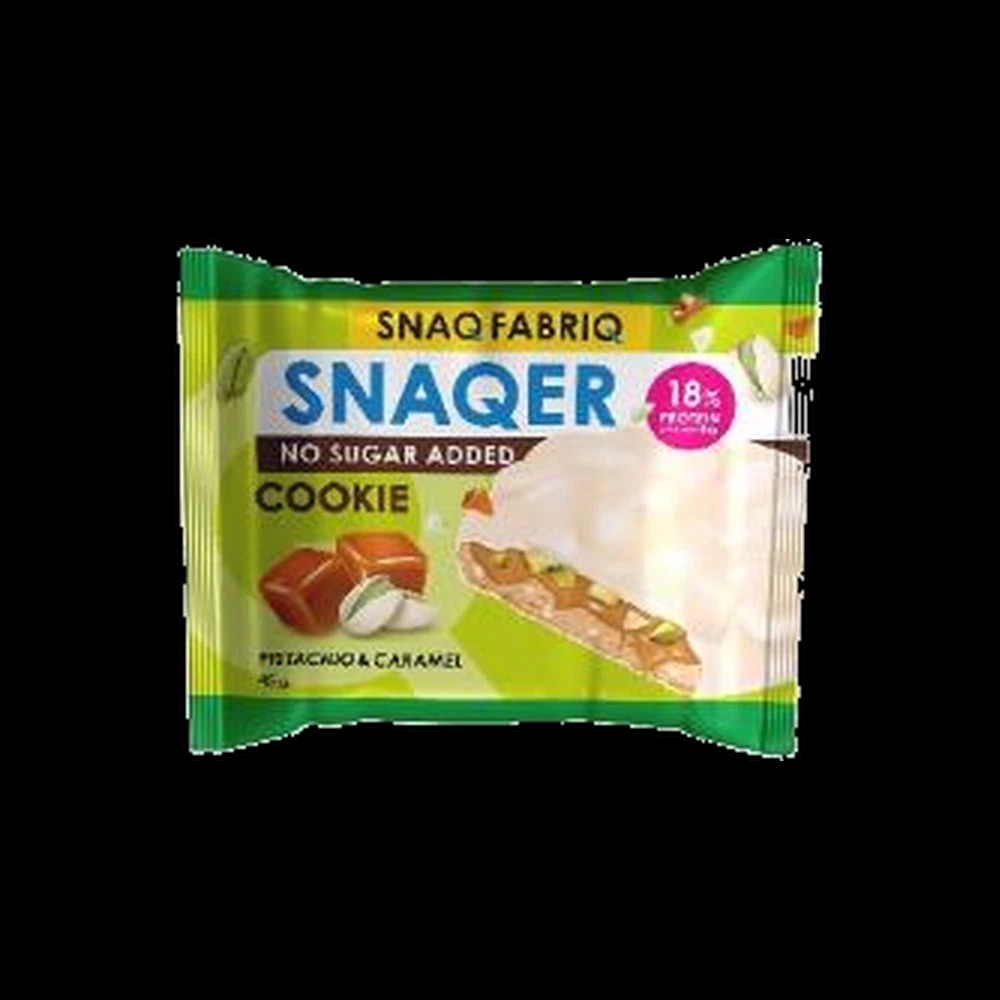 Snaq Fabriq Protein Cookies Pistachio and caramel 45g
