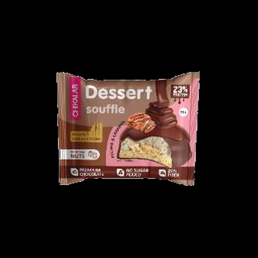 Chikalab Souffle Cookie Pecan & Caramel 55g