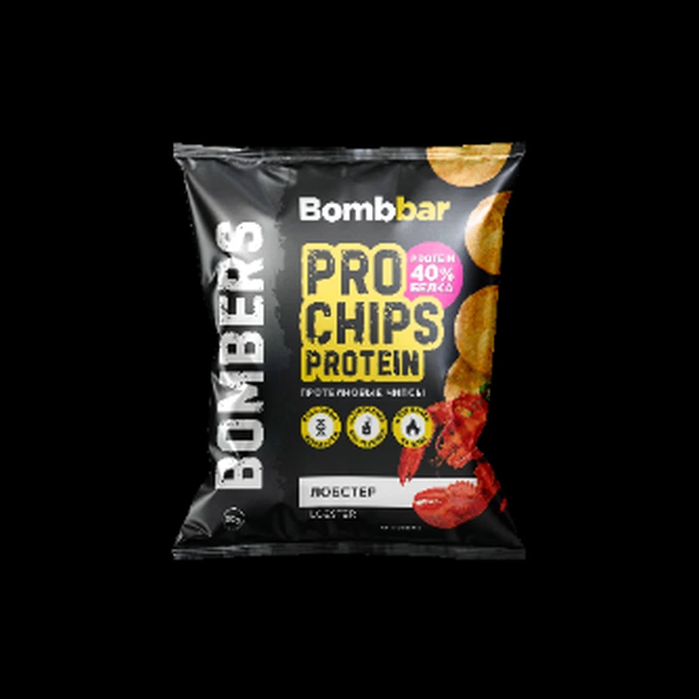 Bombbar Whole Grain Protein Chips Lobster 50g