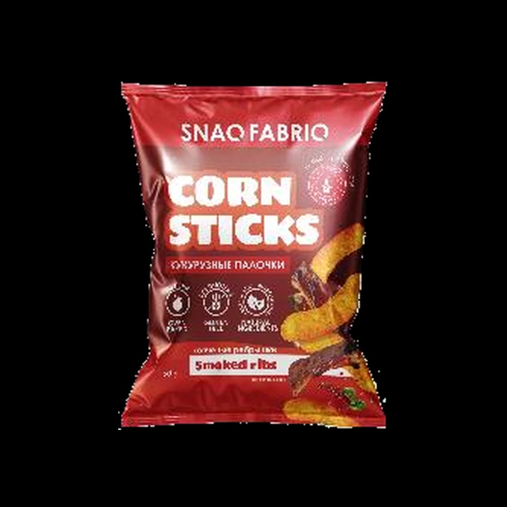 Snaq Fabriq Smoked Ribs Corn Sticks 60g