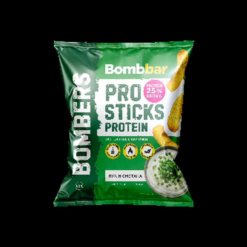 Bombbar Corn Protein Sticks Onion and sour cream 60g