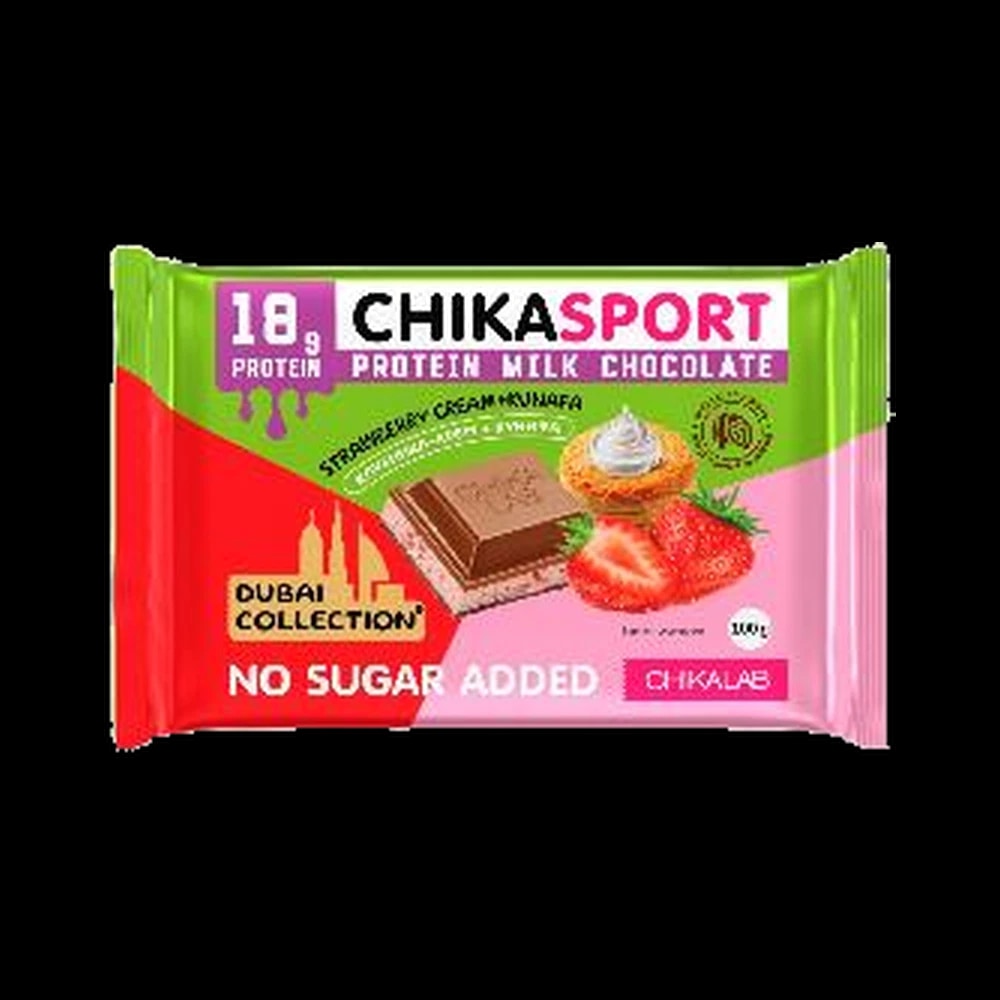 Chikalab protein Milk Strawberry - cream & Kunafa 100g