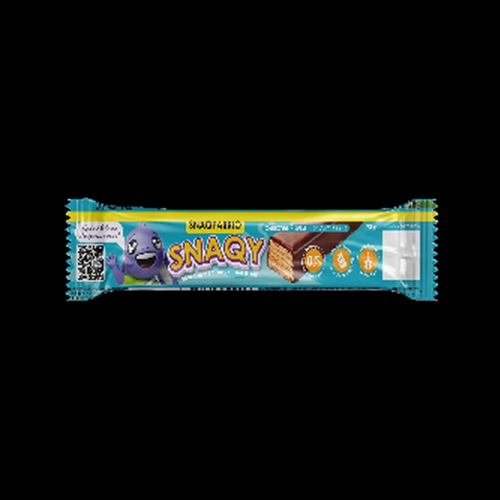 Snaq Fabriq Snaqy Chocolate coated Wafer bars with Creamy filling 23g