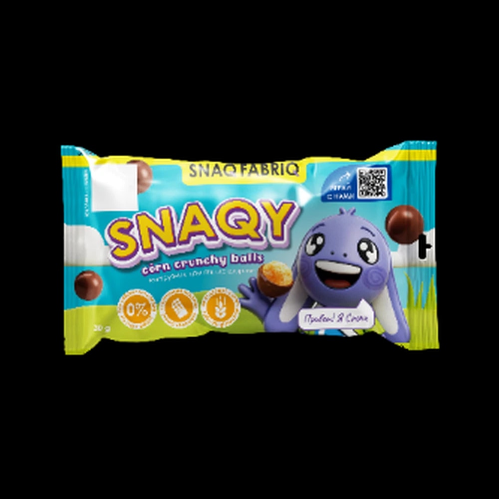 Snaq Fabriq Chocolate covered corn balls Dragee 40g