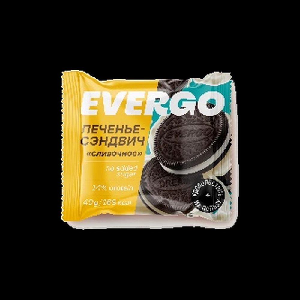 Evergo Protein sandwich cookies with cream filling 40G
