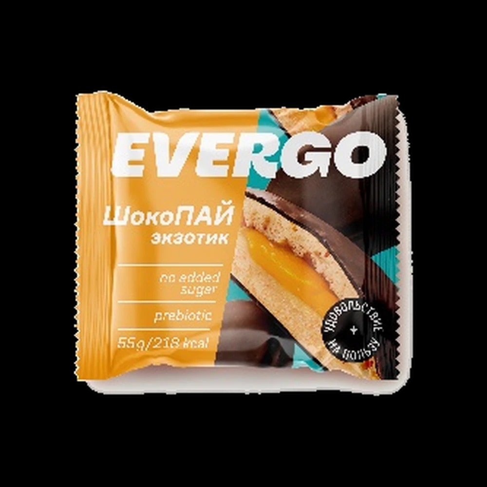 Evergo ChocoPie Pancake with Mango-Passion Fruit Filling 55G