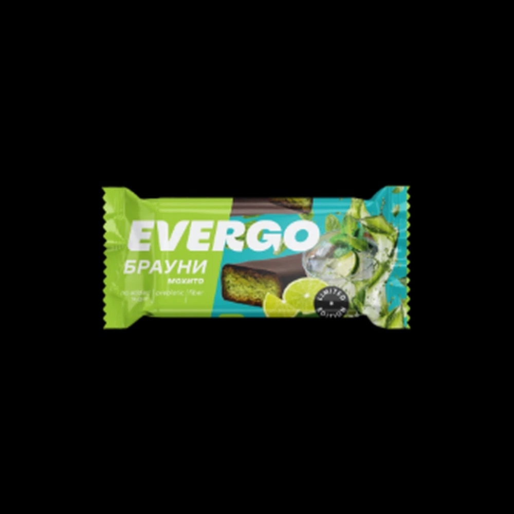 Evergo Protein Brownie with Mojito Flavor 50G