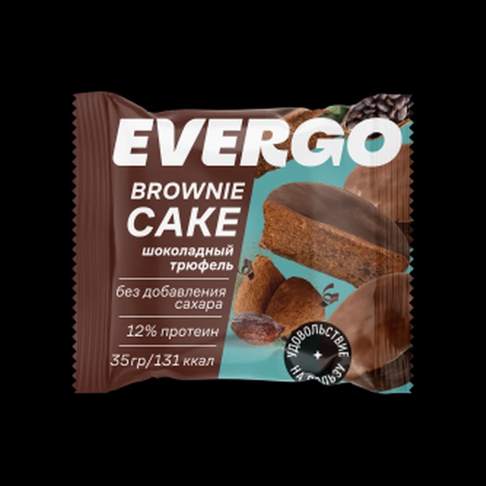 Evergo Brownie Cake with Chocolate Truffle Flavor 35G