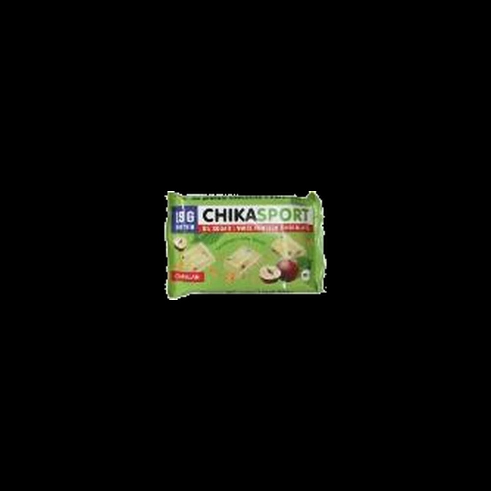 Chikalab protein white Chocolate with hazelnuts and corn flakes 100g