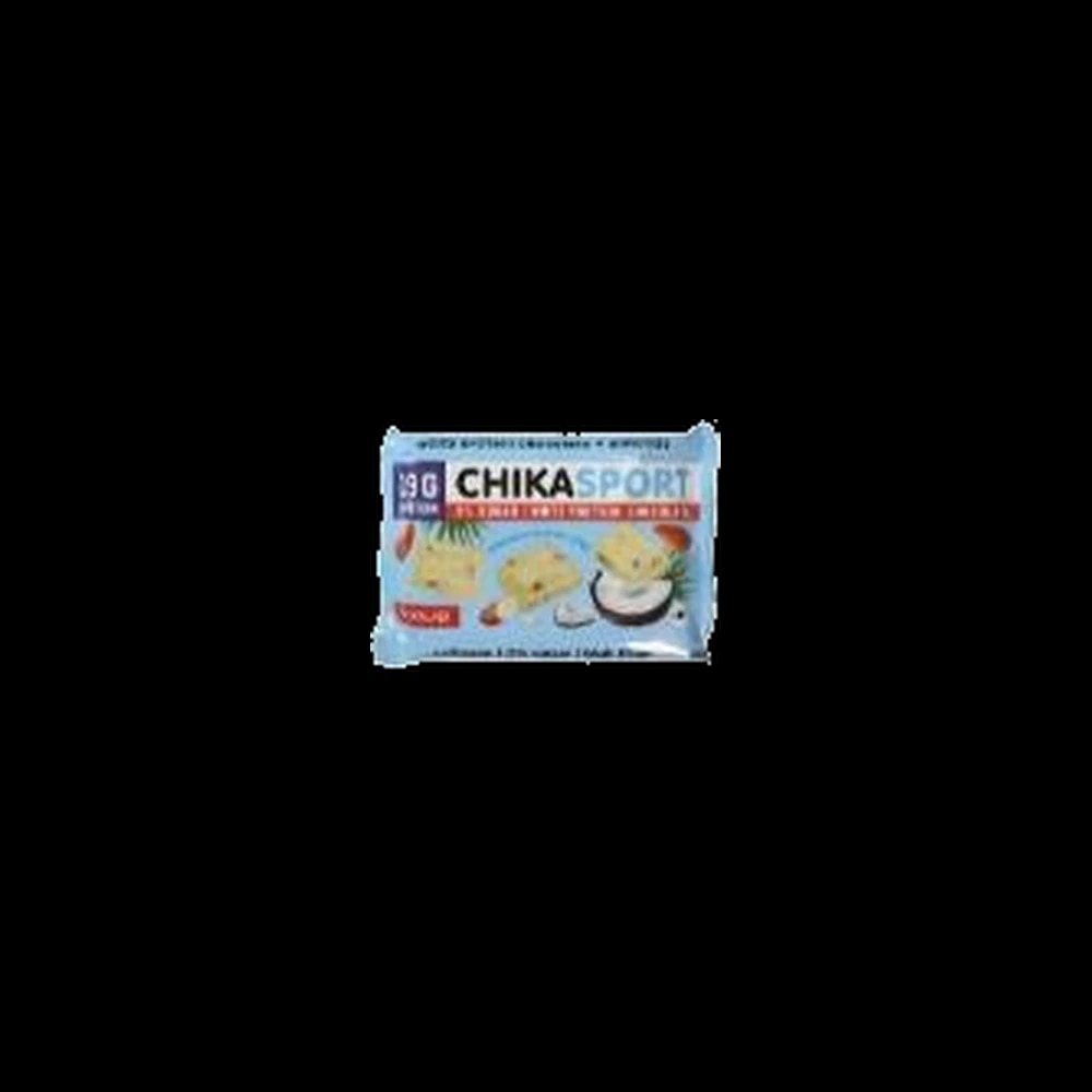 Chikalab protein white Chocolate with almonds and coconut chips 100g