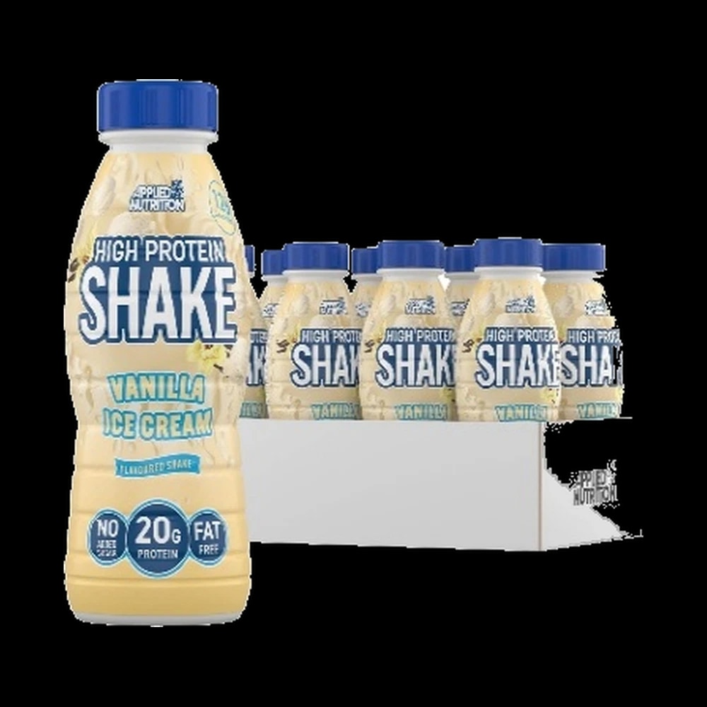 Applied Nutrition RTD PROTEIN SHAKE 330ML x 8 VANILLA ICE CREAM
