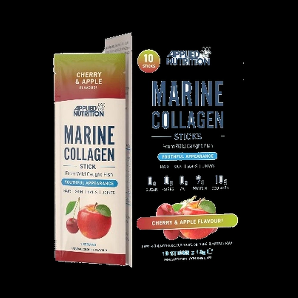 Applied Nutrition MARINE COLLAGEN STICKS 10 x 12g - CHERRY & APPLE