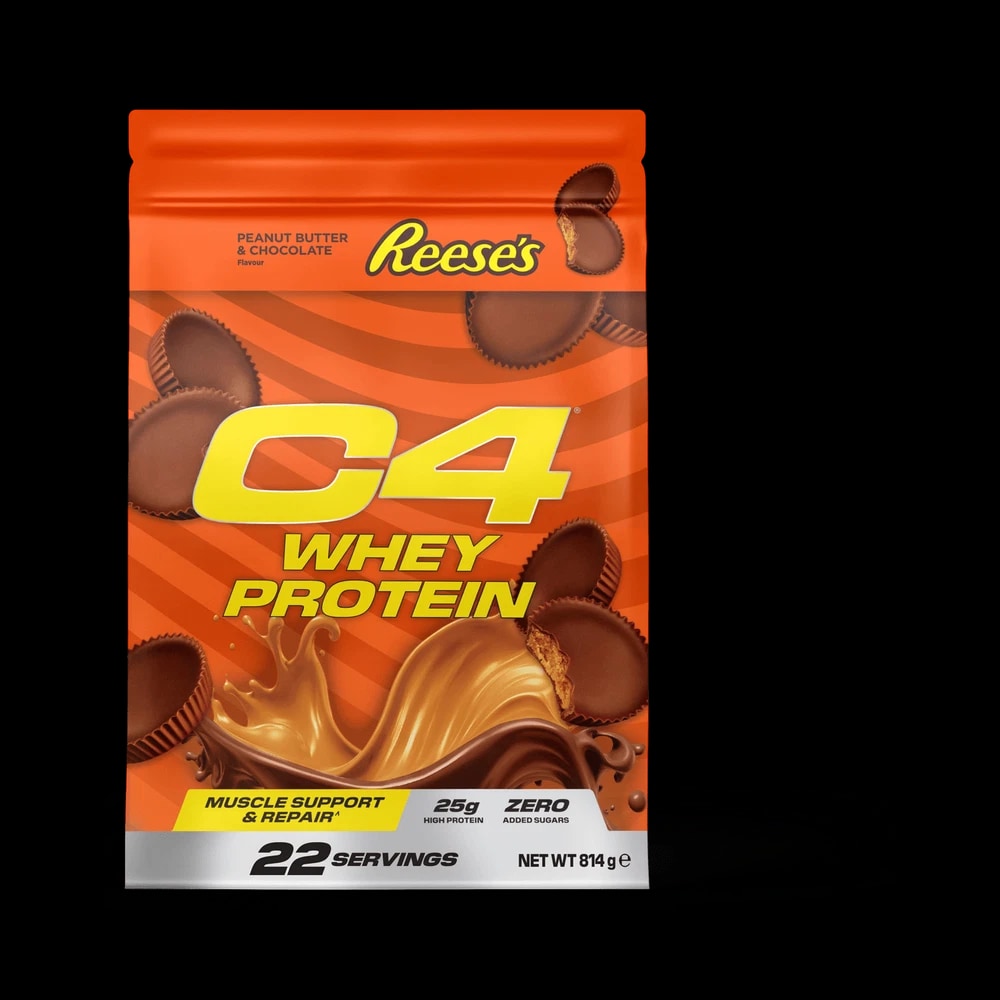 C4 Whey Protein Powder, Reese's Peanut Butter & Chocolate 814g