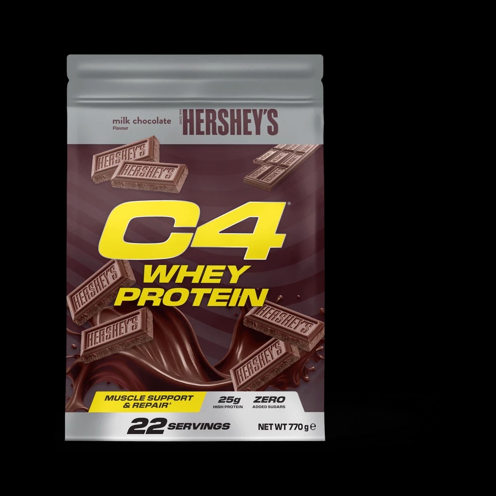 C4 Whey Protein Powder, Hershey's Chocolate 770g