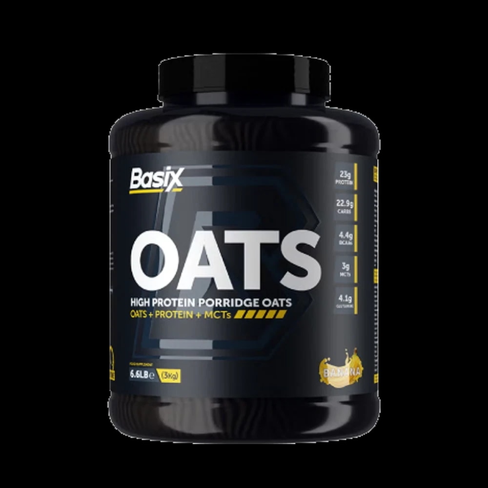 Basix High Protein Porridge Oats Banana Flavour 3KG