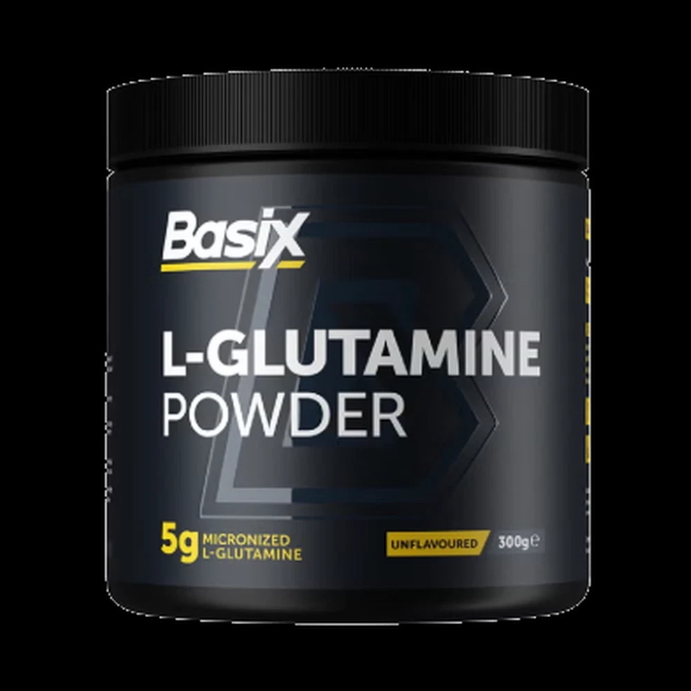 Basix L_Glutamine Powder Unflavoured 300G