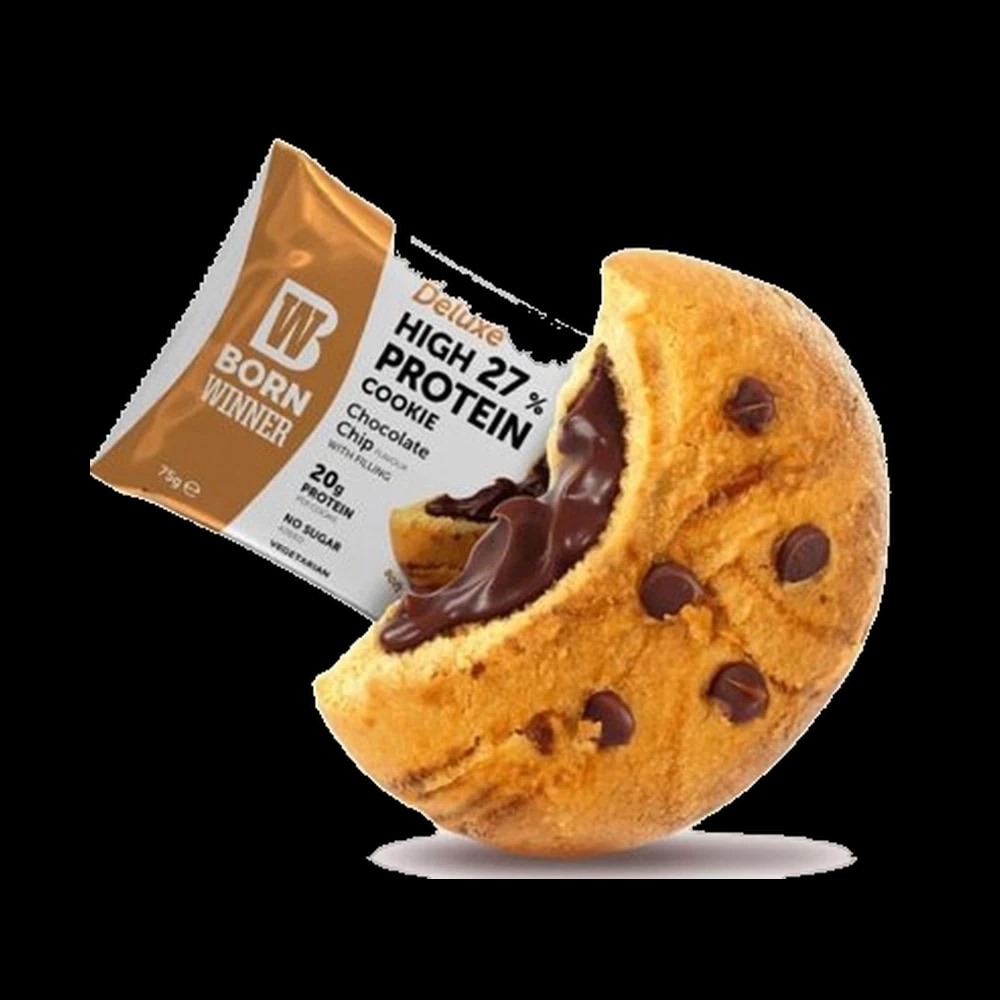 Born Winner DELUXE PROTEIN BAR COOKIES CHOCOLATE CHIPS FLAVOUR 20GM