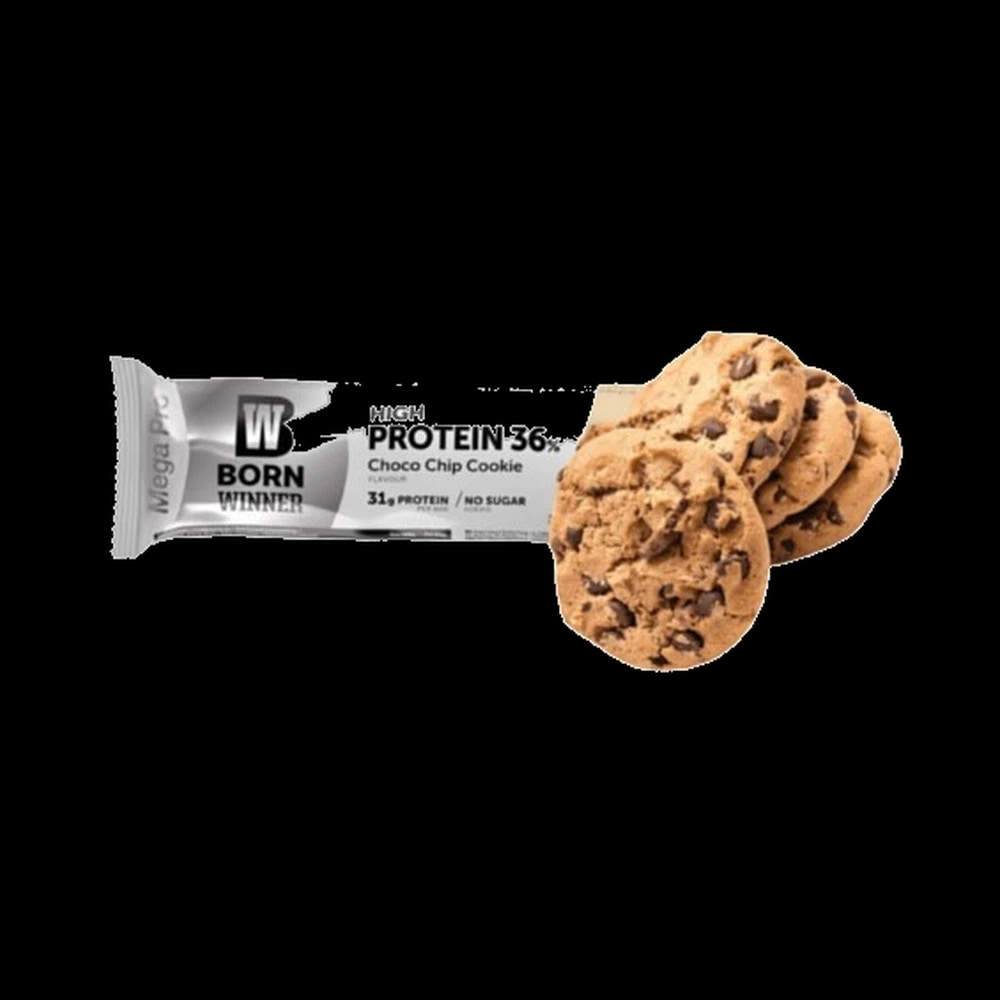 Born Winner MEGA PRO PROTEIN BAR CHOCO CHIPS COOKIES 31GM