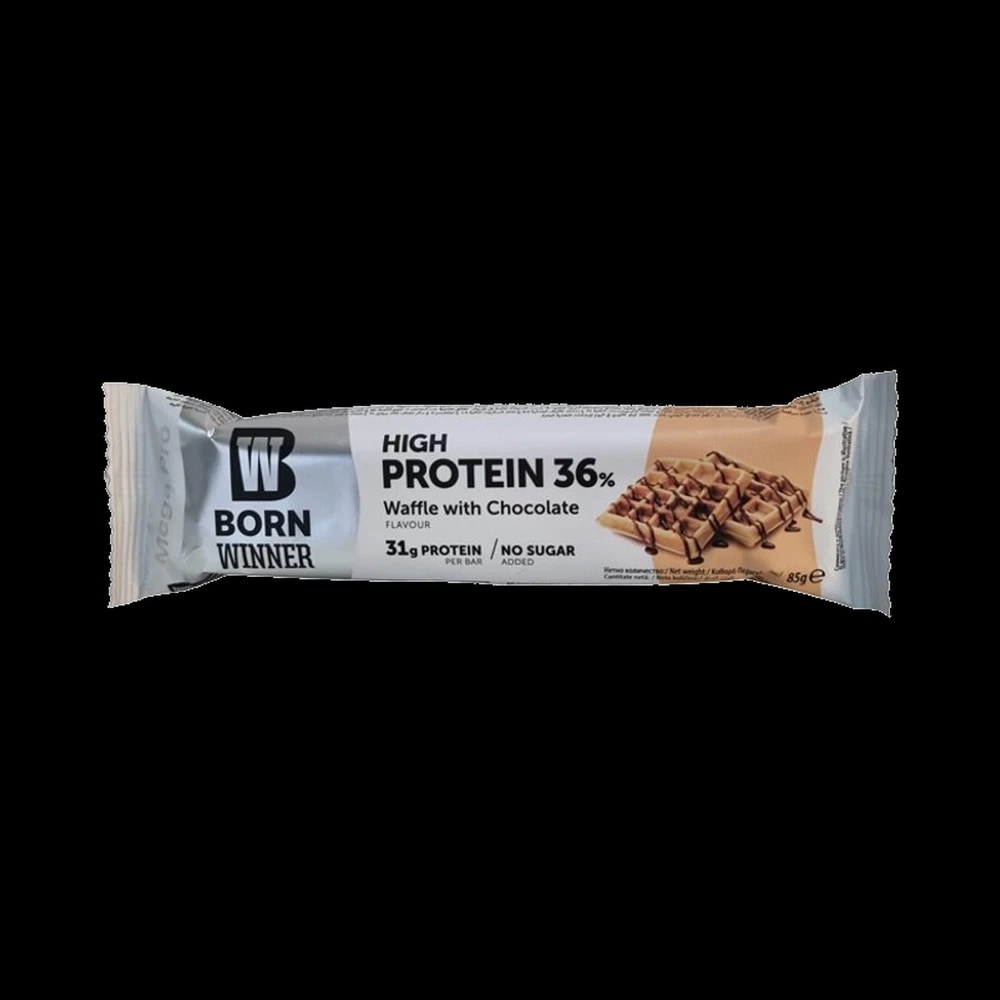 Born Winner MEGA PRO PROTEIN BAR WAFFLE WITH CHOCOLATE 31GM