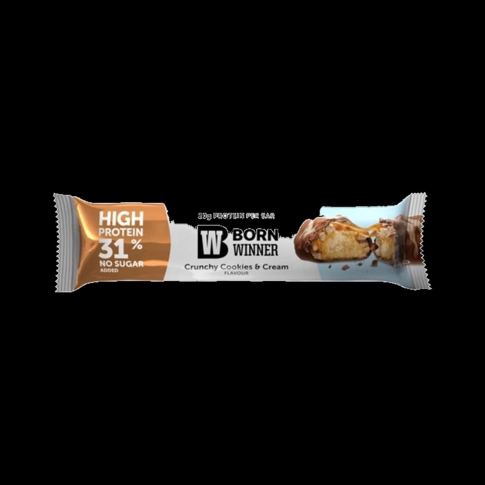 Born Winner DELUXE PROTEIN BAR CRUNCHY COOKIES & CREAM 64GM (BW09)