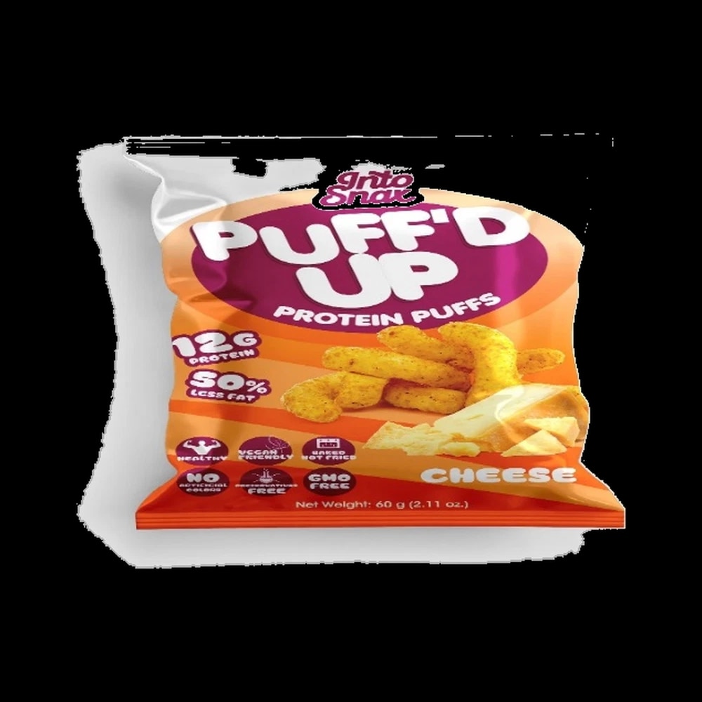Into Snax PUFF'D UP PROTEIN PUFFS CHEESE 60 G