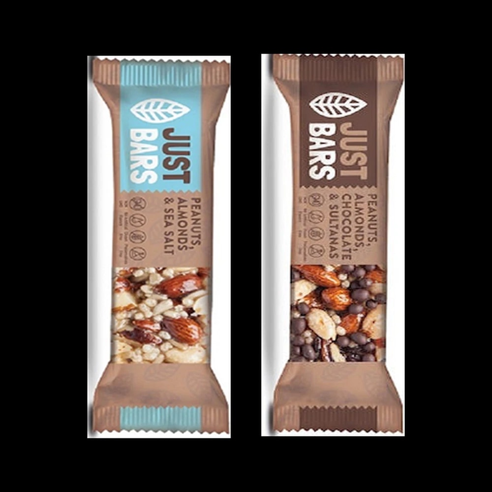 Just Bars PEANUTS, ALMONDS, CHOCOLATE & SULTANAS 40G 12 BOX*12 PCS