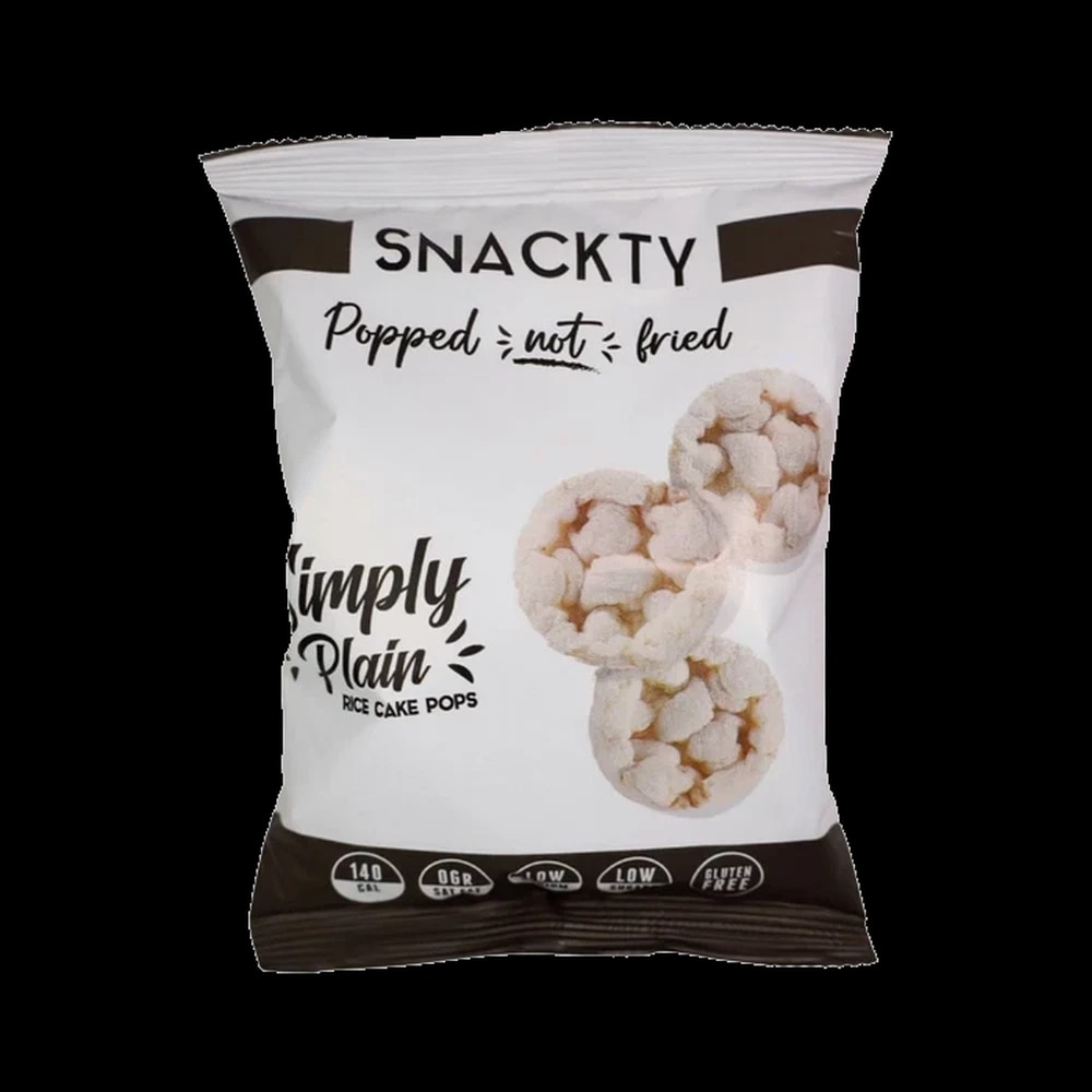 Snackty RICE POPS PLAIN 30G * 12