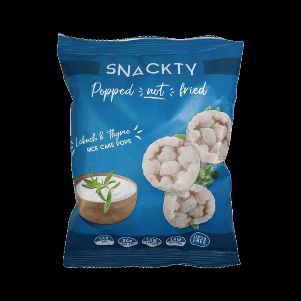 Snackty RICE POPS LABNEH & THYME 30G * 12