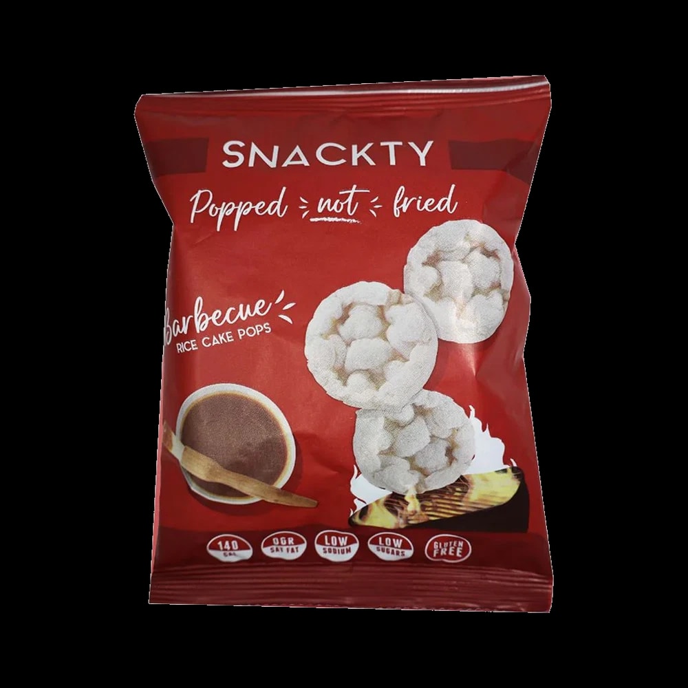 Snackty RICE POPS BARBEQUE 30G * 12