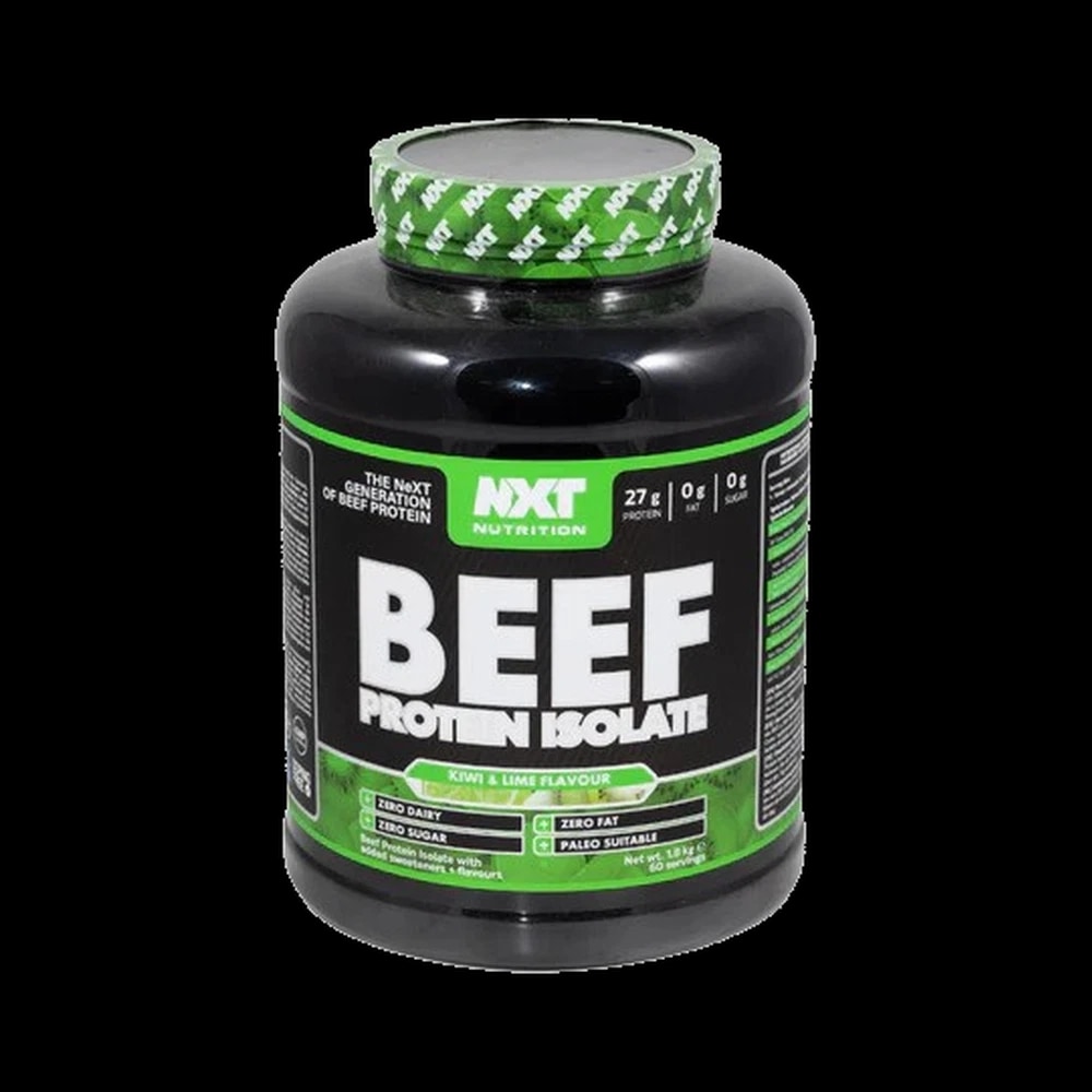 NXT Nutrition BEEF PROTEIN ISOLATE KIWI & LIME FLAVOUR - 1.8KG
