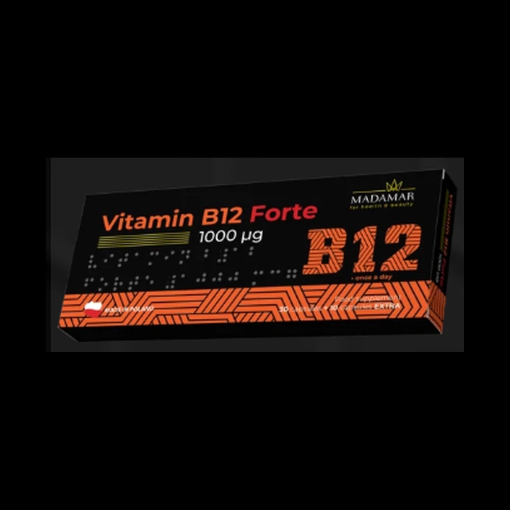 Madamar Vitamin B12 Forte 1000µg