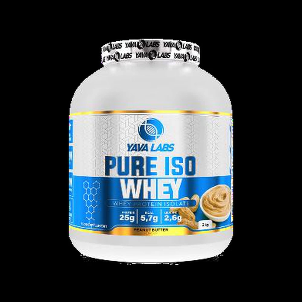 Yava Labs Pure Iso Whey 2KG Peanut Butter