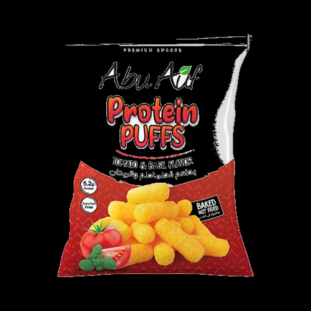 Abu Auf Protein snacks tomato basil 60 Gram