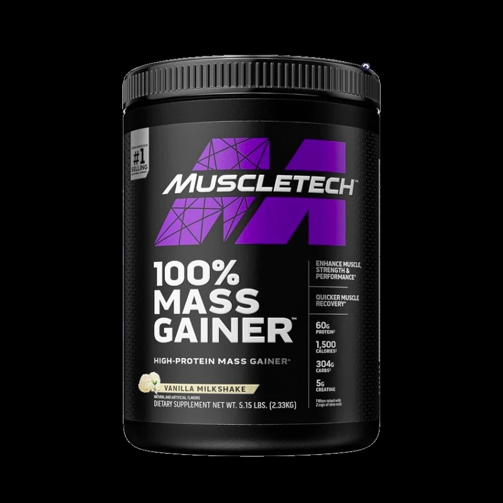 MuscleTech 100% MASS GAINER VANILLA MILKSHAKE 5.5LB