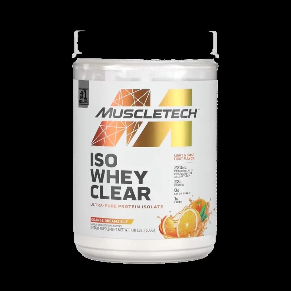MuscleTech ISO WHEY CLEAR ORANGE DREAMSICLE