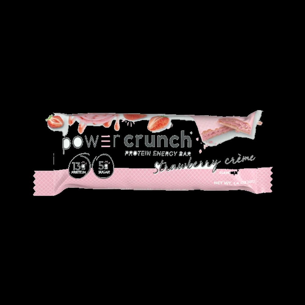 Power Crunch Strawberry Crème 40g