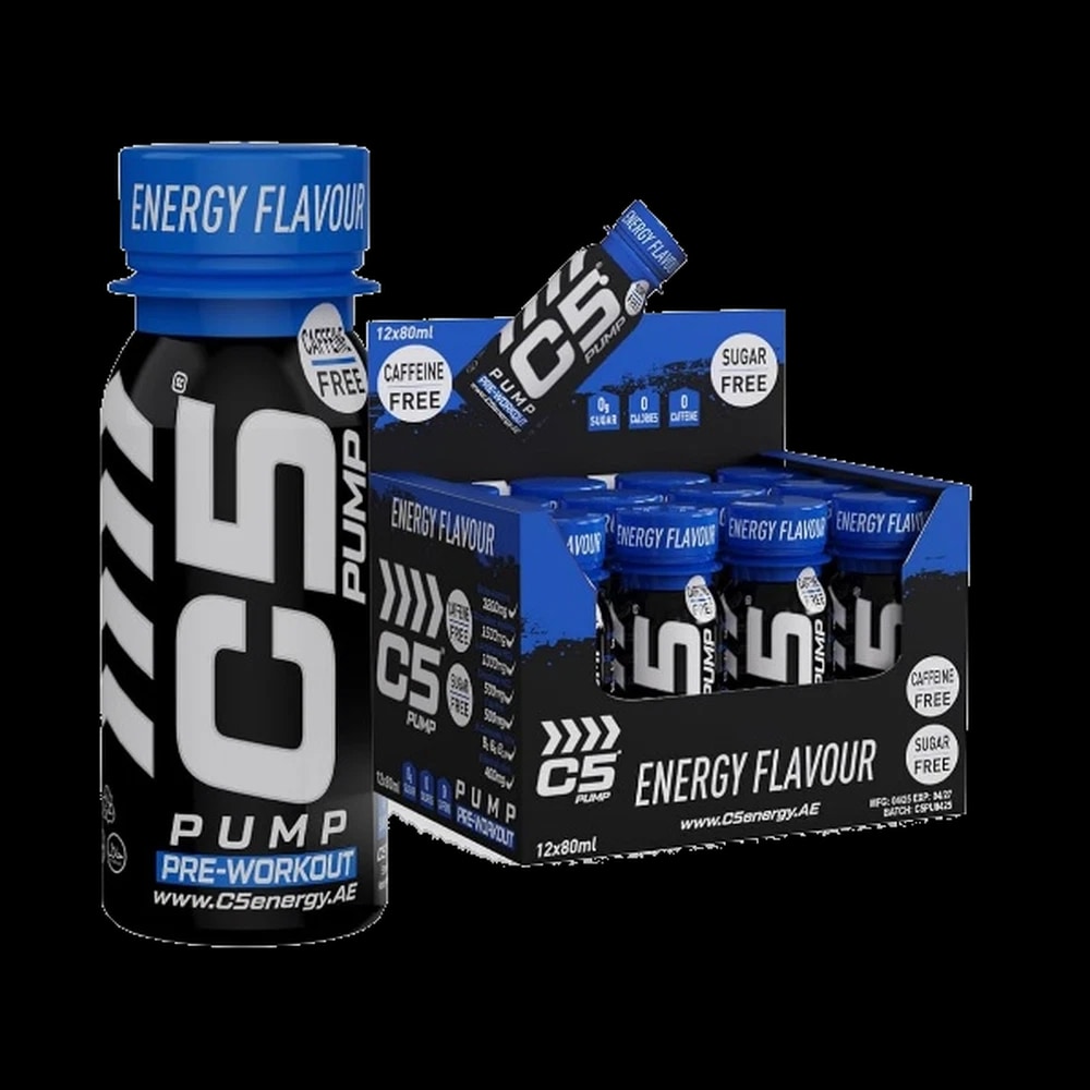 C5 Energy Pre-Workout Shot -Energy Flavour 80 ml