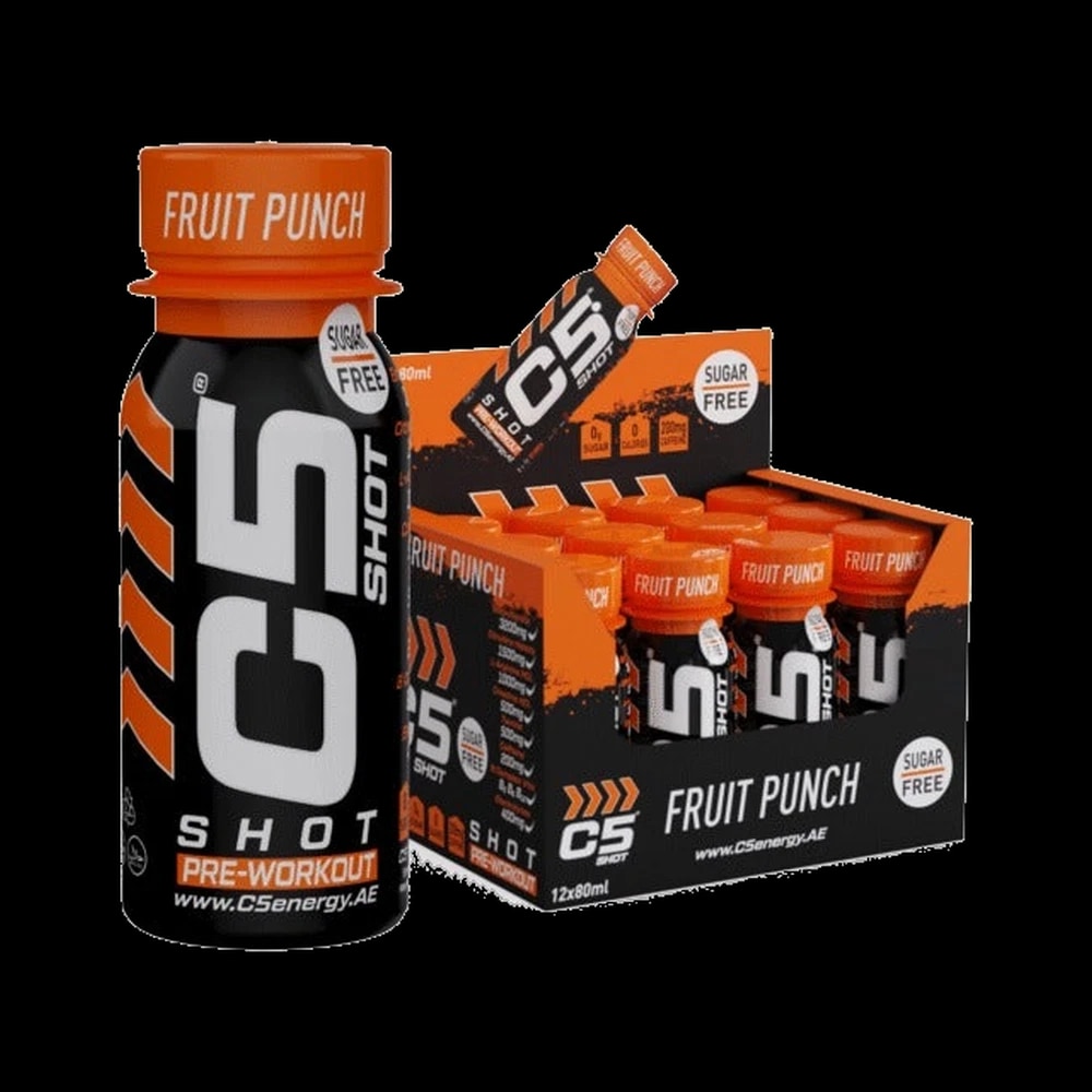 C5 Energy Pre-Workout Shot -Fruit Punch 80 ml