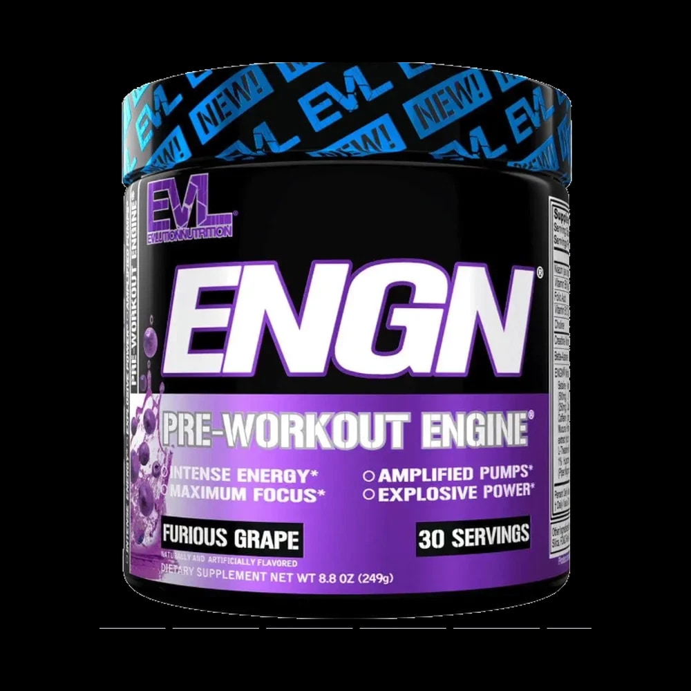 EVLution Nutrition ENGN Furious Grape Powder 249g