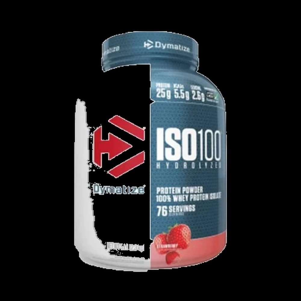 Dymatize ISO-100 Hydrolyzed Strawberry 5LB