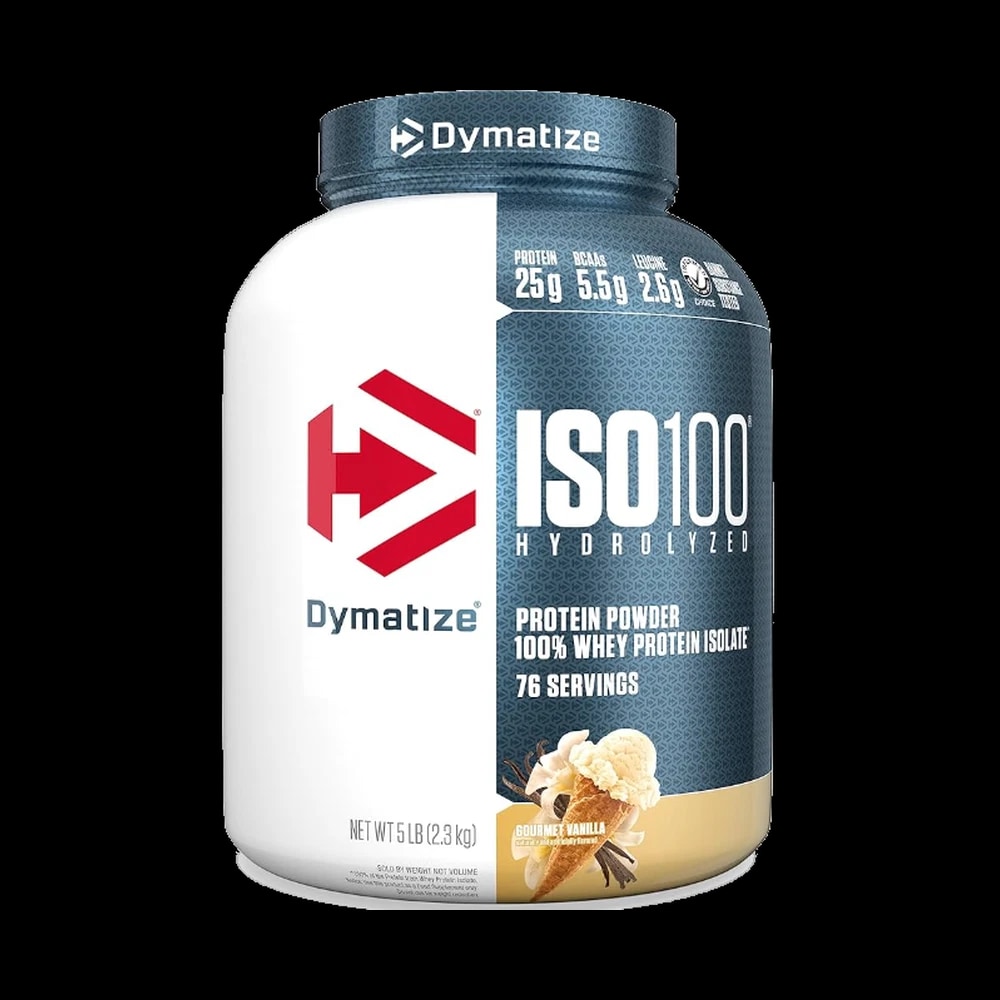Dymatize ISO-100 Hydrolyzed Gourmet Vanilla 5LB